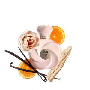 Ahmed Al Maghribi Rose Noir 75ml EDP & Oud & Roses Body Gel Combo