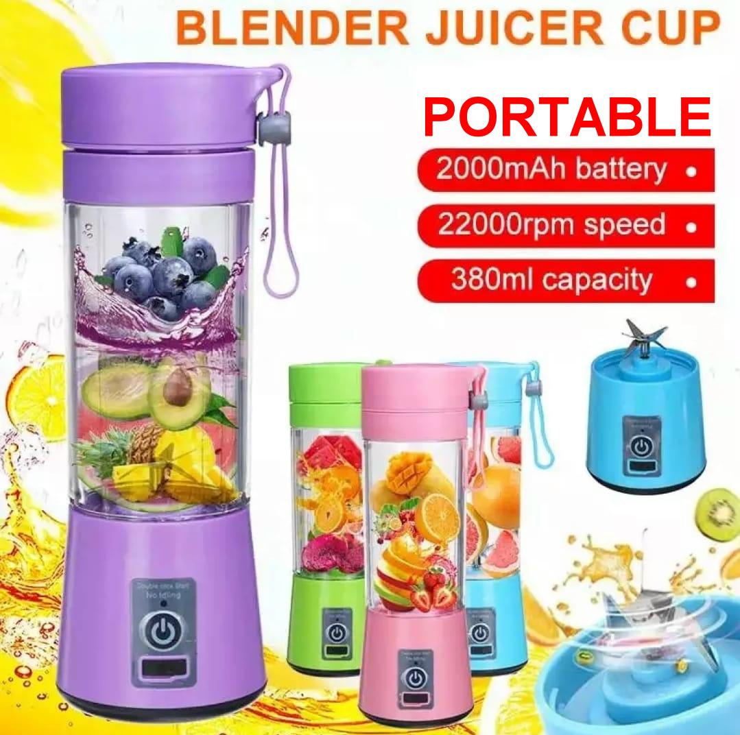 Portable Electric Juicer 380ml Automatic Wireless Fruit Extractor Mini Juice Cup USB Rechargeable Juice CUP